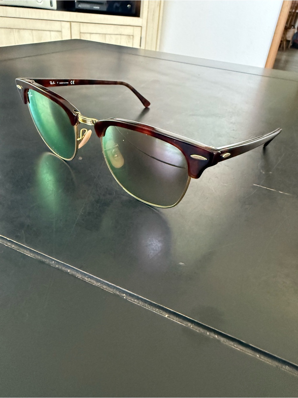 Ray-Ban Clubmaster Sunglasses in Tortoise